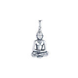92.5 sterling silver young Buddha pendant 
