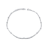 Sangini Minimal 925 Sterling Silver Anklet