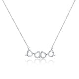 Magic Drops Magnetic Necklace with Zirconia